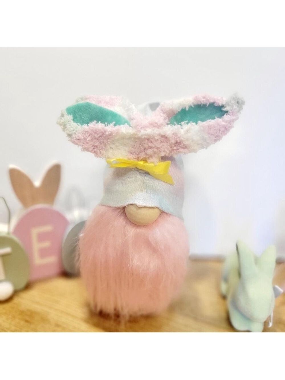 Easter Spring Pastel Bunny Gnome